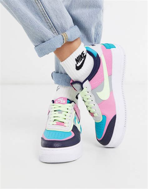 nike air force 1 bunte sohle|Nike Air Force 1 schuhe.